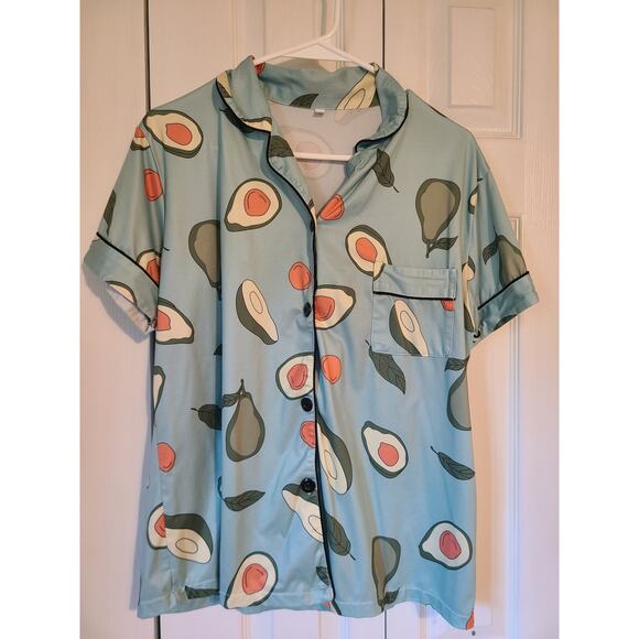 Unknown brand xl women's avocado pajama set - Picture 2 of 12